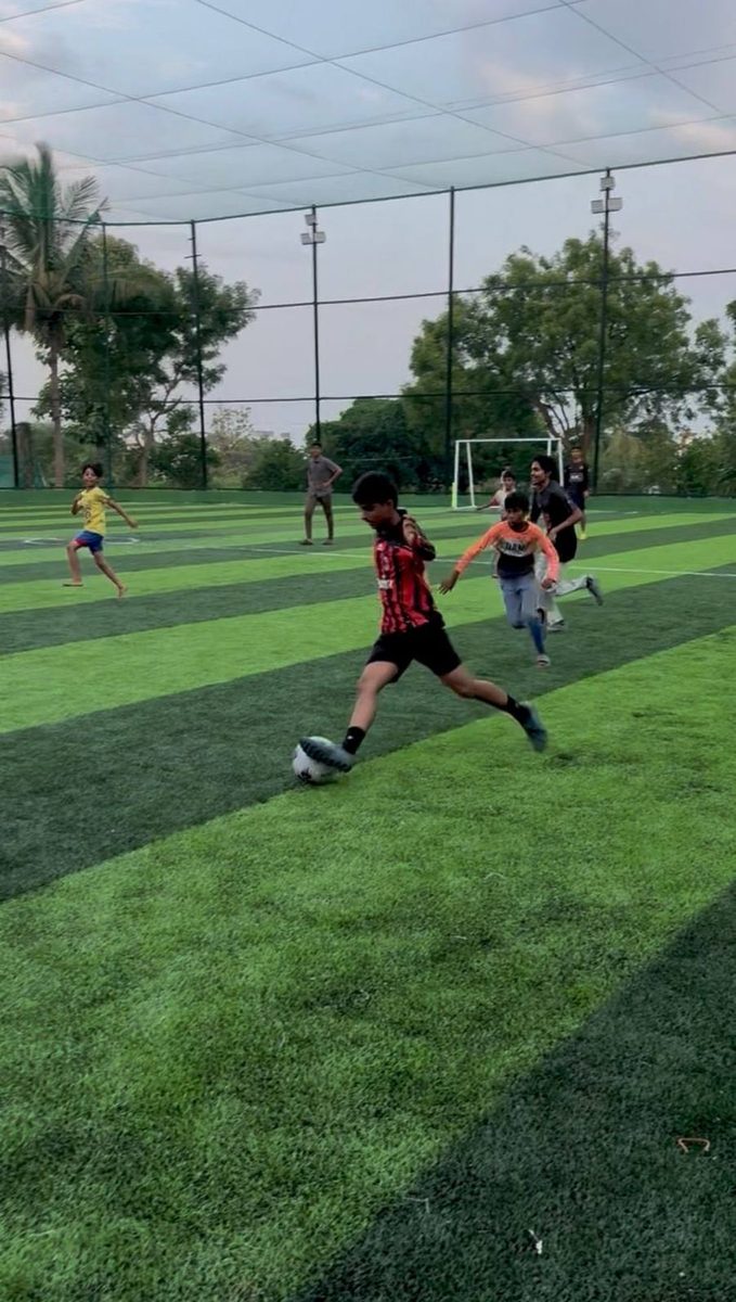 Football action
